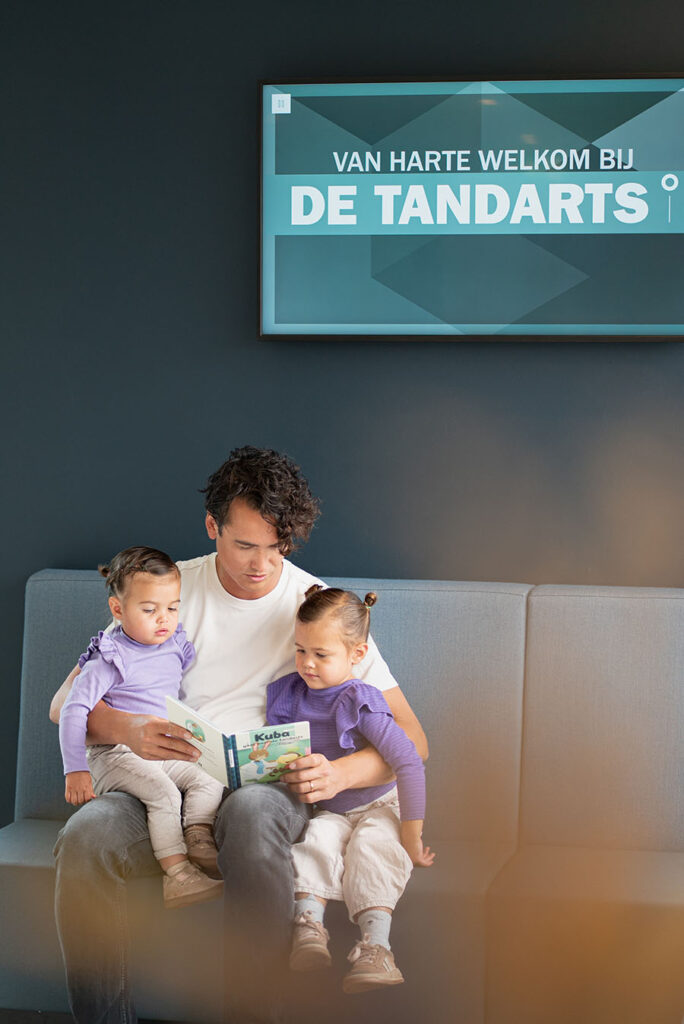 Patiënt tijdens controle bij tandarts IJsselstein